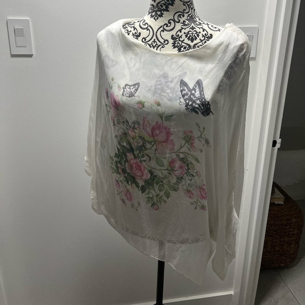 Viola Borghi two piece (attached) blouse